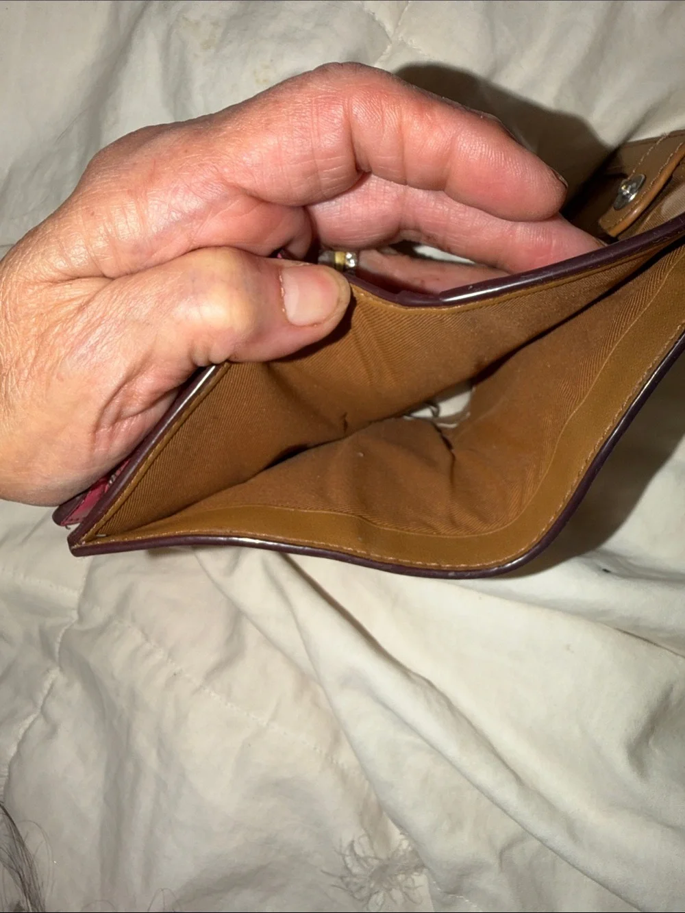Coach compact wallet
